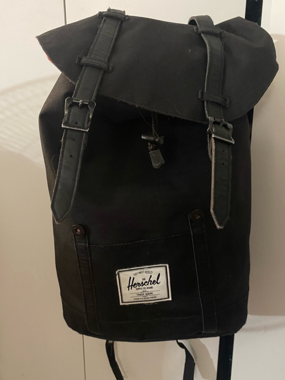 Black Herschel backpack